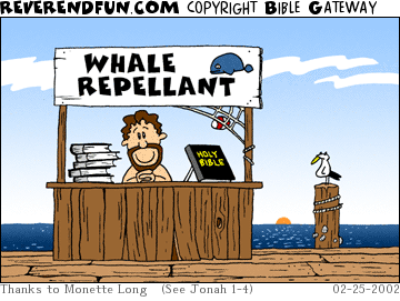 DESCRIPTION: Jonah at a &quot;whale repellant&quot; booth on a dock CAPTION: 