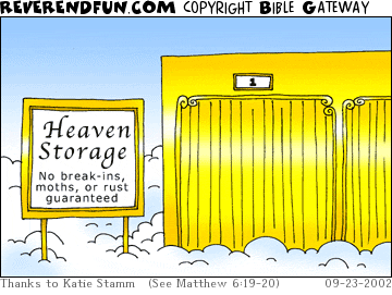 DESCRIPTION: Storage units in Heaven CAPTION: 
